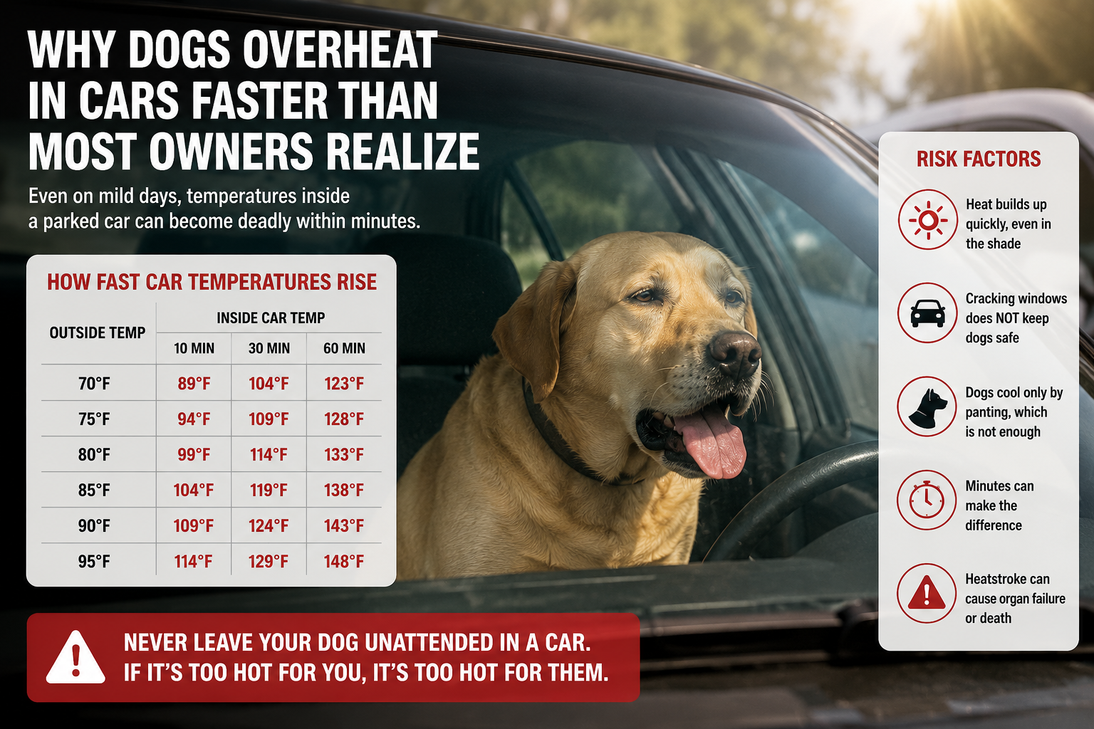 Why Dogs Overheat in Cars Faster Than Most Owners Realize