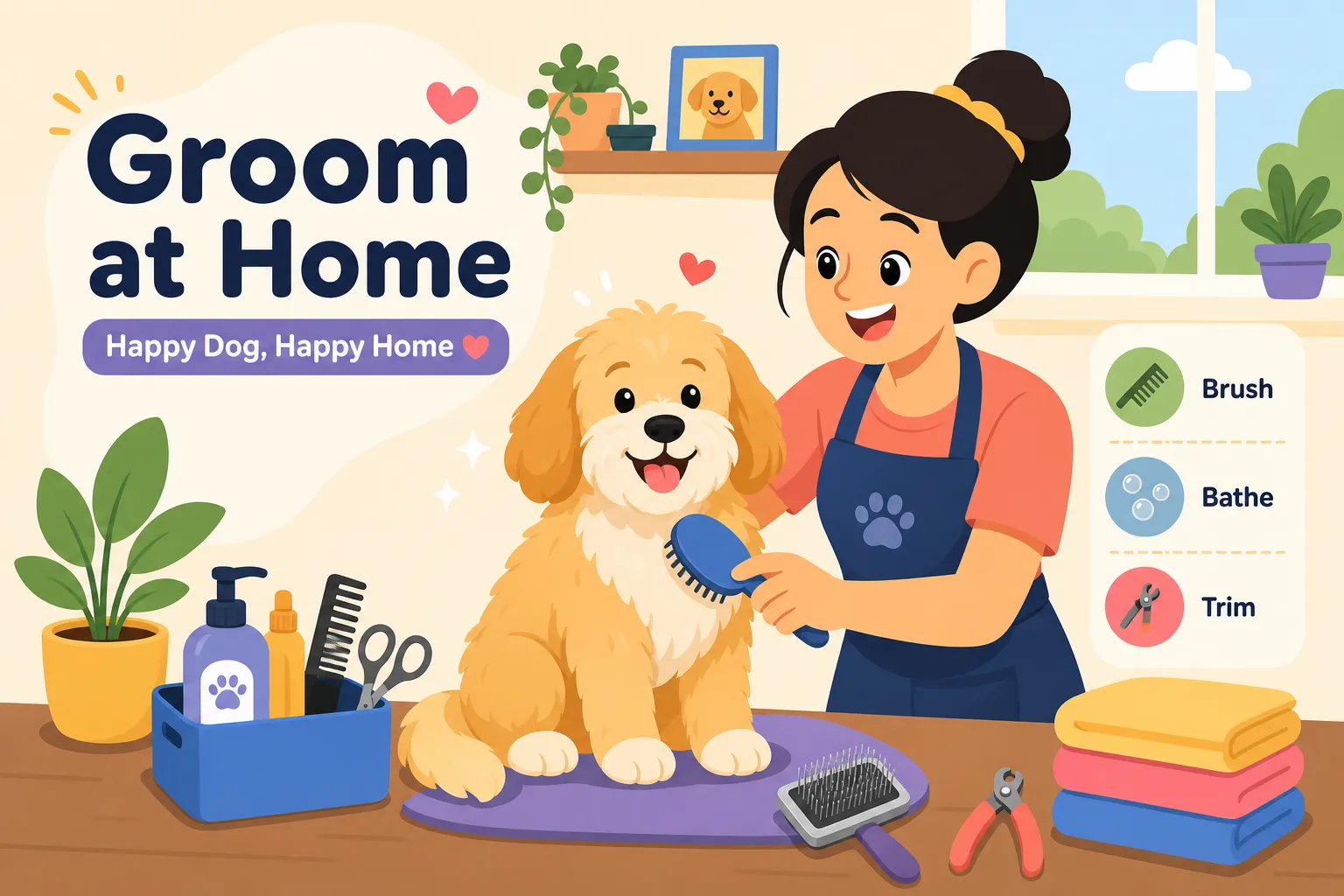 How to Groom Your Dog at Home: A Step-by-Step Guide