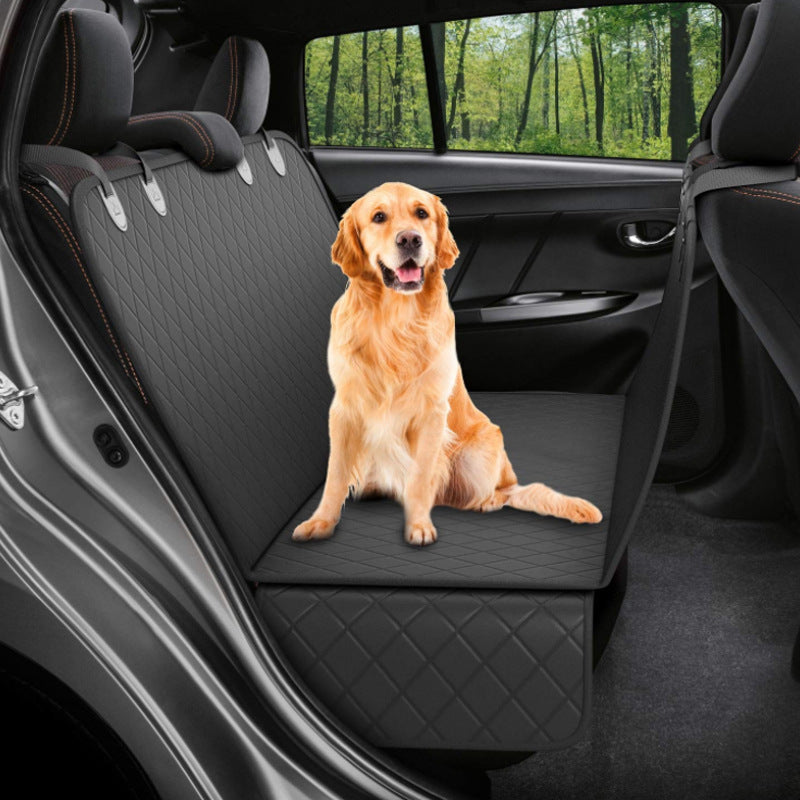 Pet Hammock Car Seat Cover for Safe, Mess-Free Travel