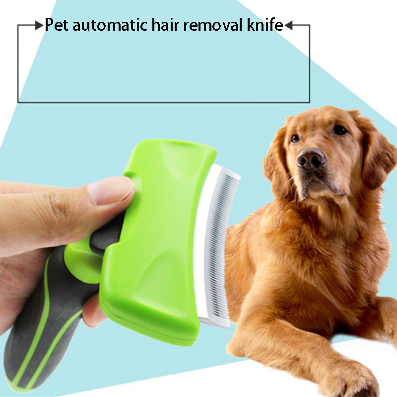 Pet Deshedding Brush for Dogs and Cats