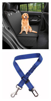 Pet Hammock Car Seat Cover for Safe, Mess-Free Travel