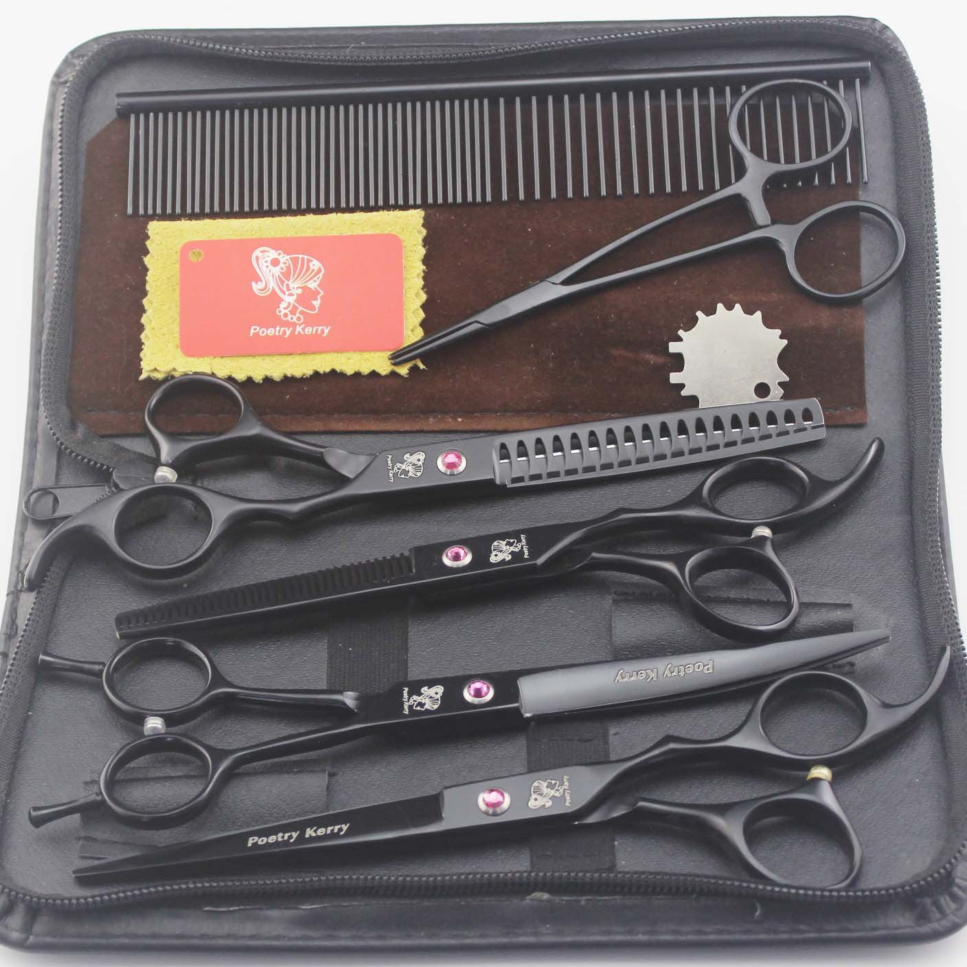 Professional Dog Grooming Scissors Kit