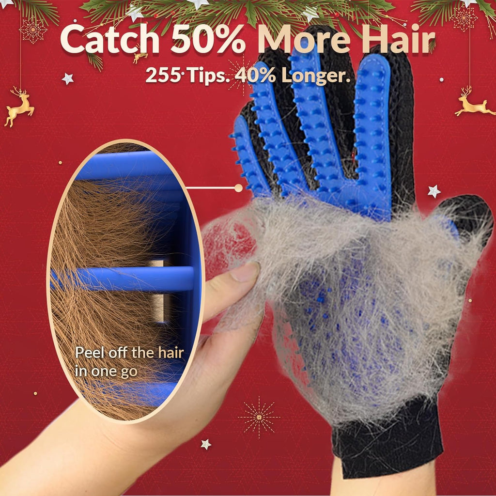Pet Grooming Gloves for Easy Cleaning