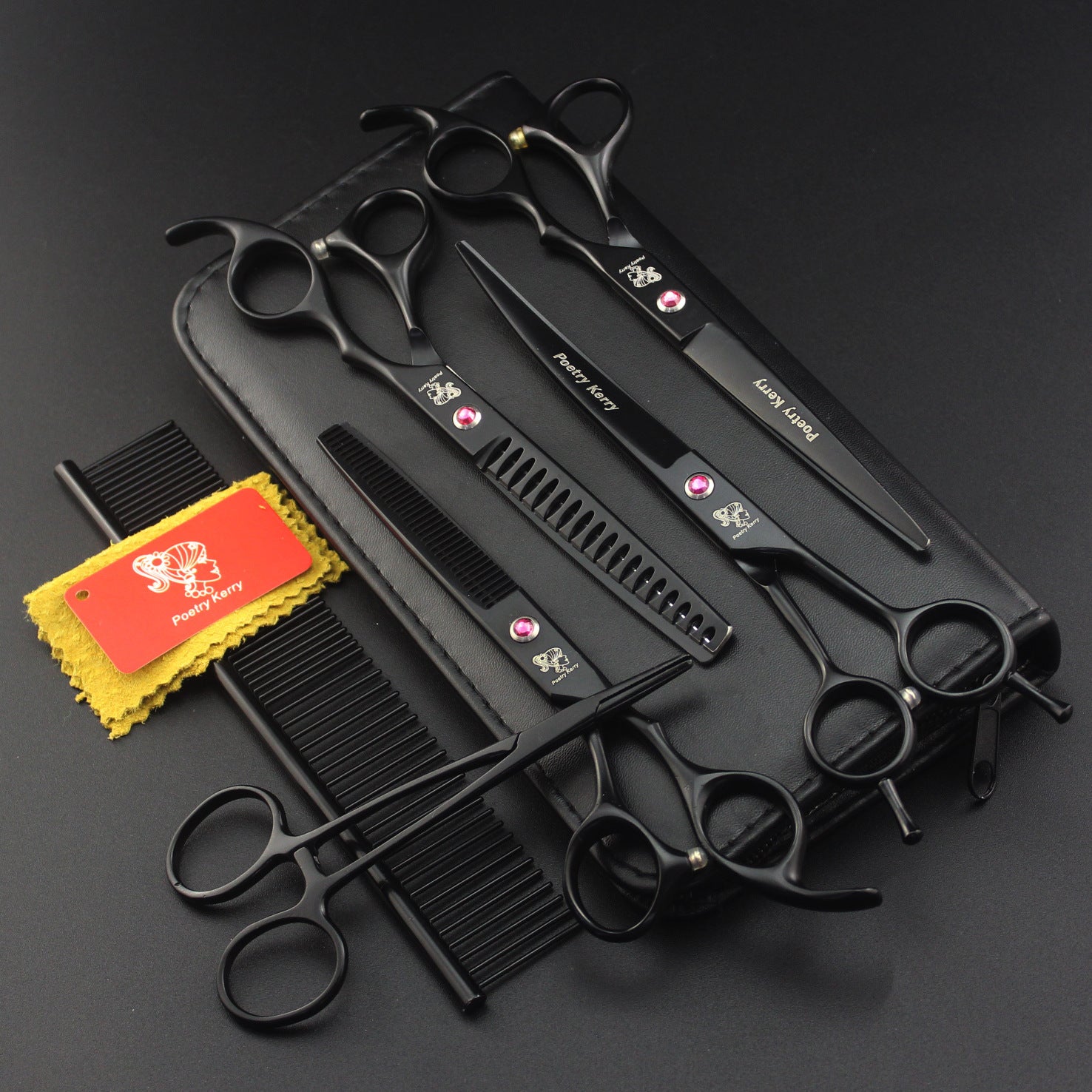 Professional Dog Grooming Scissors Kit