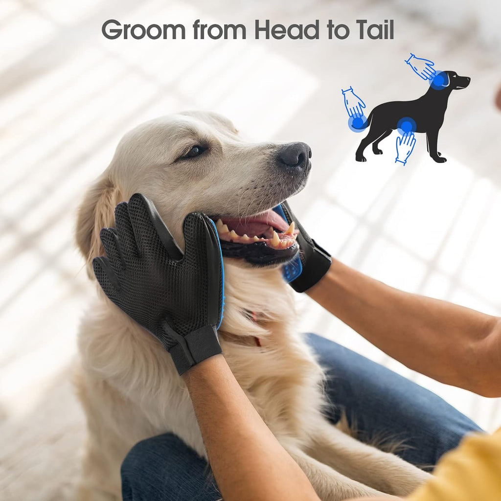 Pet Grooming Gloves for Easy Cleaning