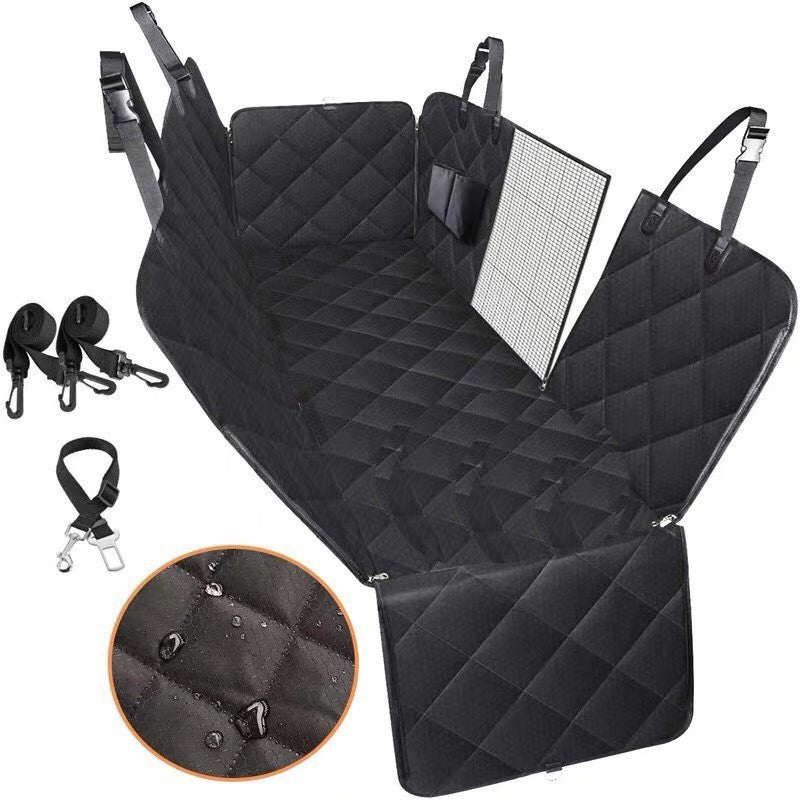 Pet Hammock Car Seat Cover for Safe, Mess-Free Travel